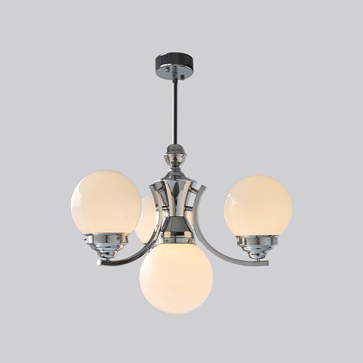 Dusk Kronleuchter Kugel Chrome moderne 5-Light