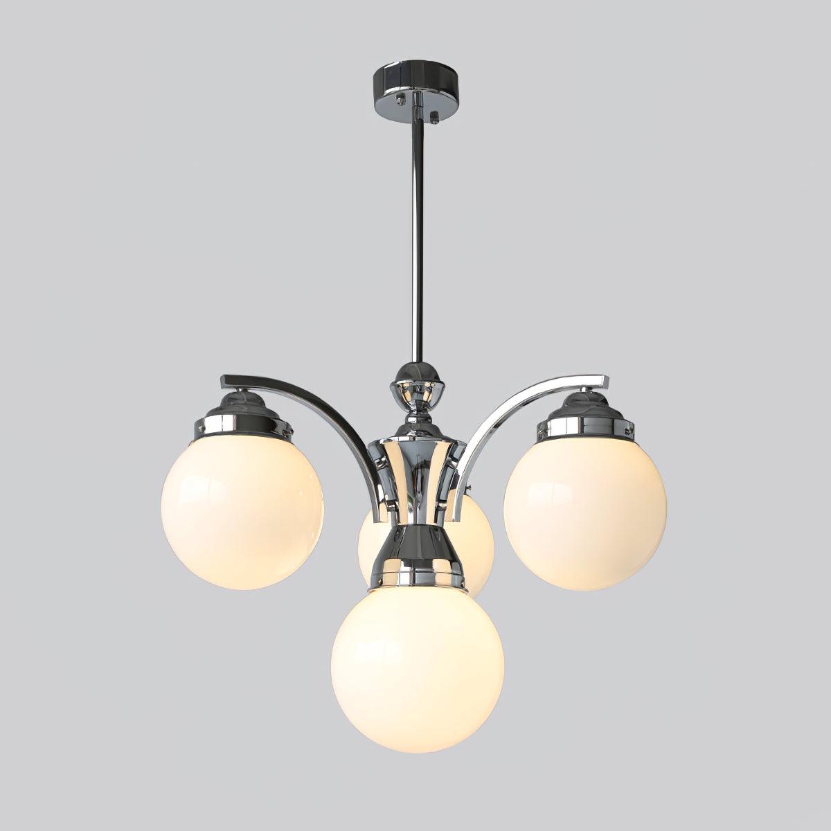 Dusk Kronleuchter Kugel Chrome moderne 5-Light