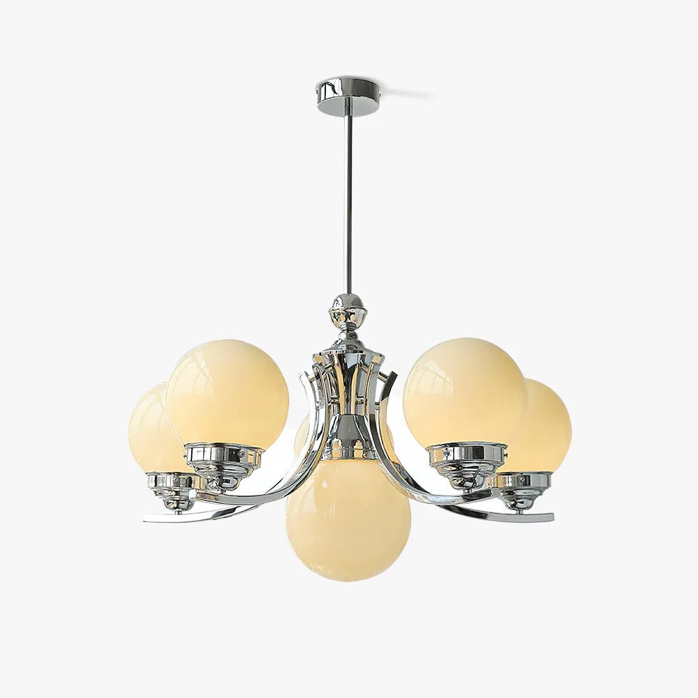 Dusk Kronleuchter Kugel Chrome moderne 5-Light
