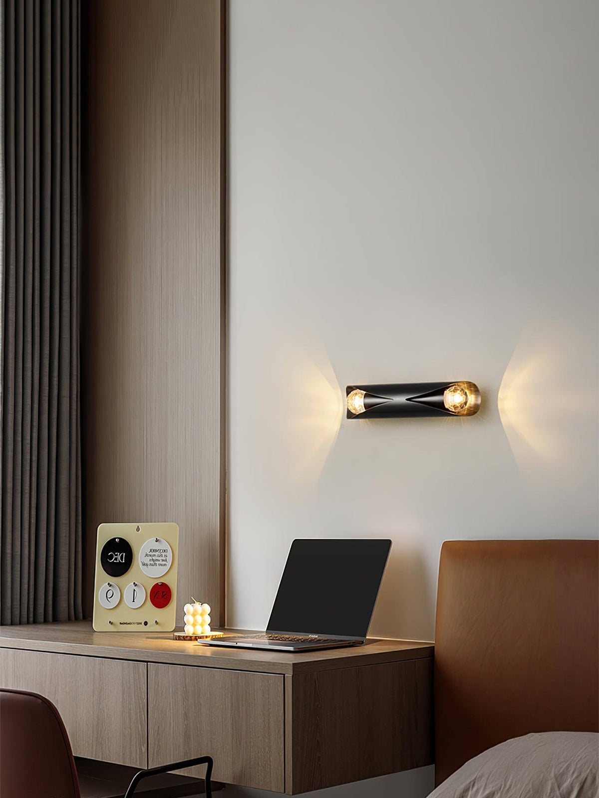 Veyric Diamant-Messing-Wandleuchte