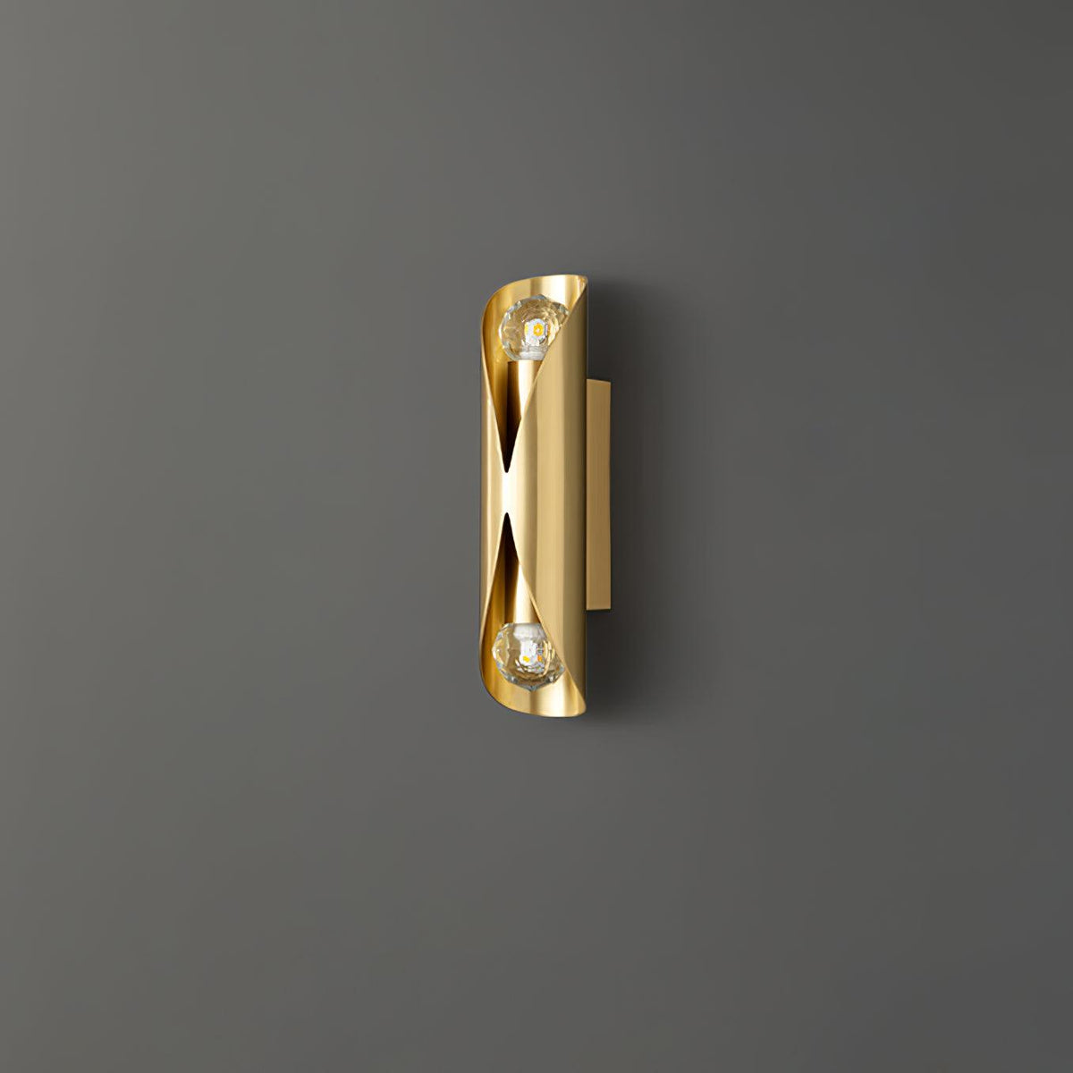 Veyric Diamant-Messing-Wandleuchte