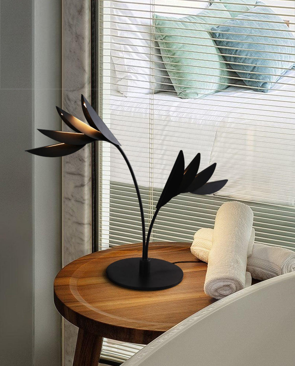 Palmara Art Deco Tischleuchte