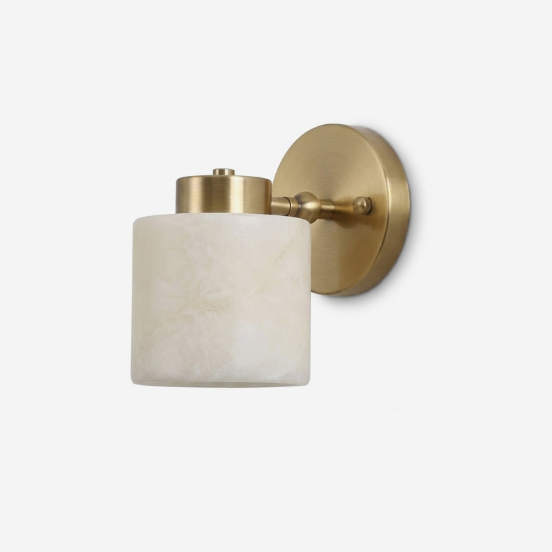 Isencombe Alabaster-Wandleuchte