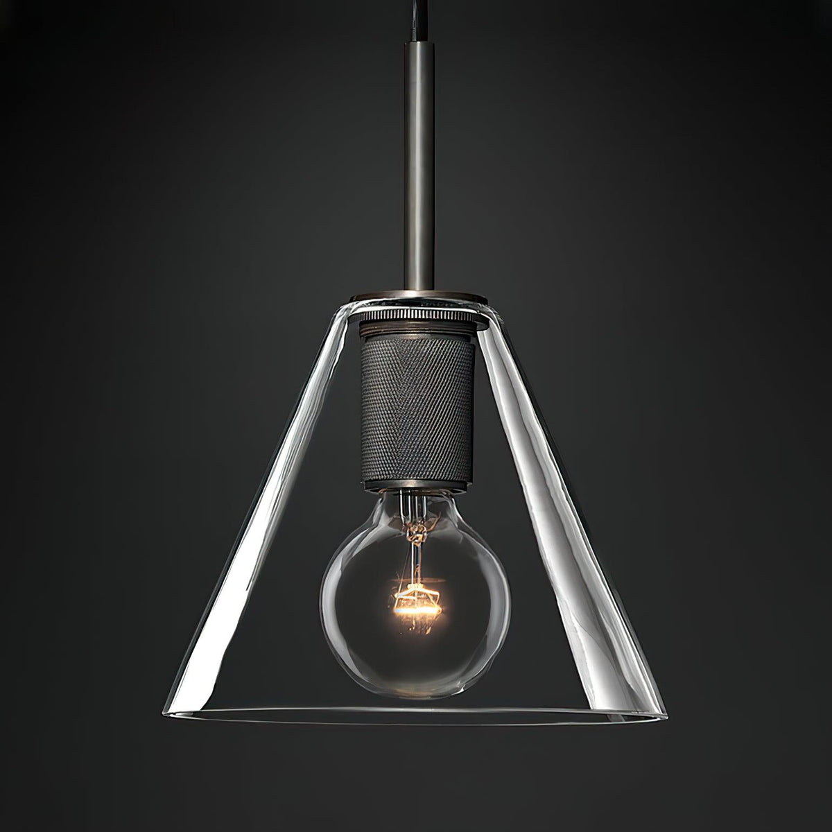 Pendelleuchte Messing minimalistisch Metallarmatur für Esszimmer oder Küche