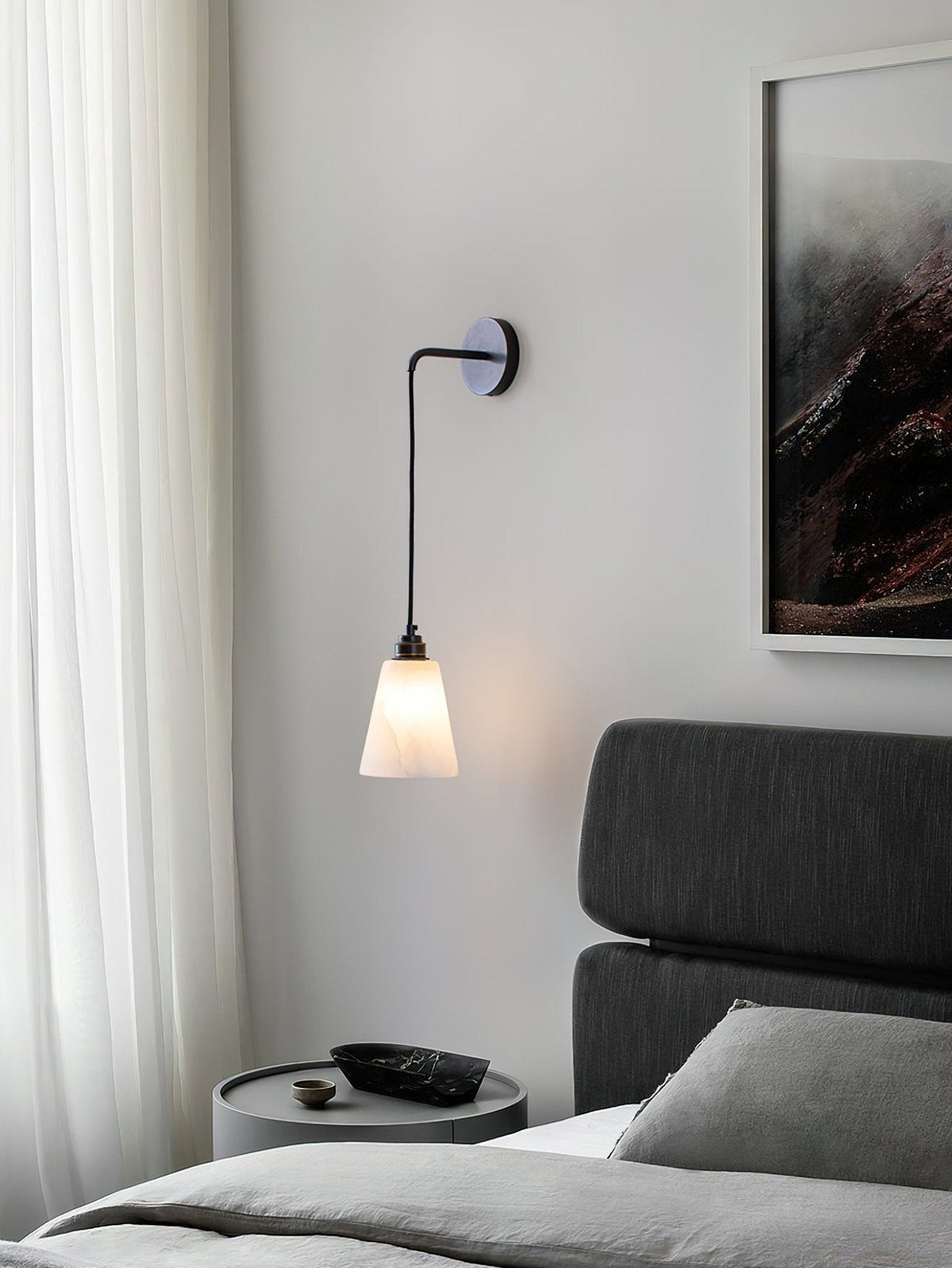 Yarlan Pendelleuchte Alabaster Wandleuchte