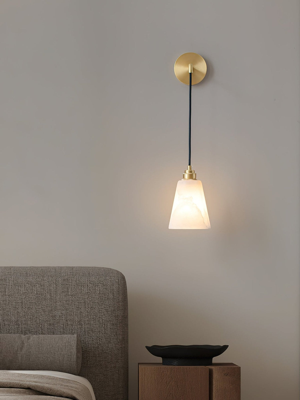 Yarlan Pendelleuchte Alabaster Wandleuchte