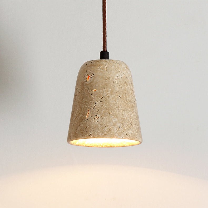 Earthy Travertine Pendelleuchte