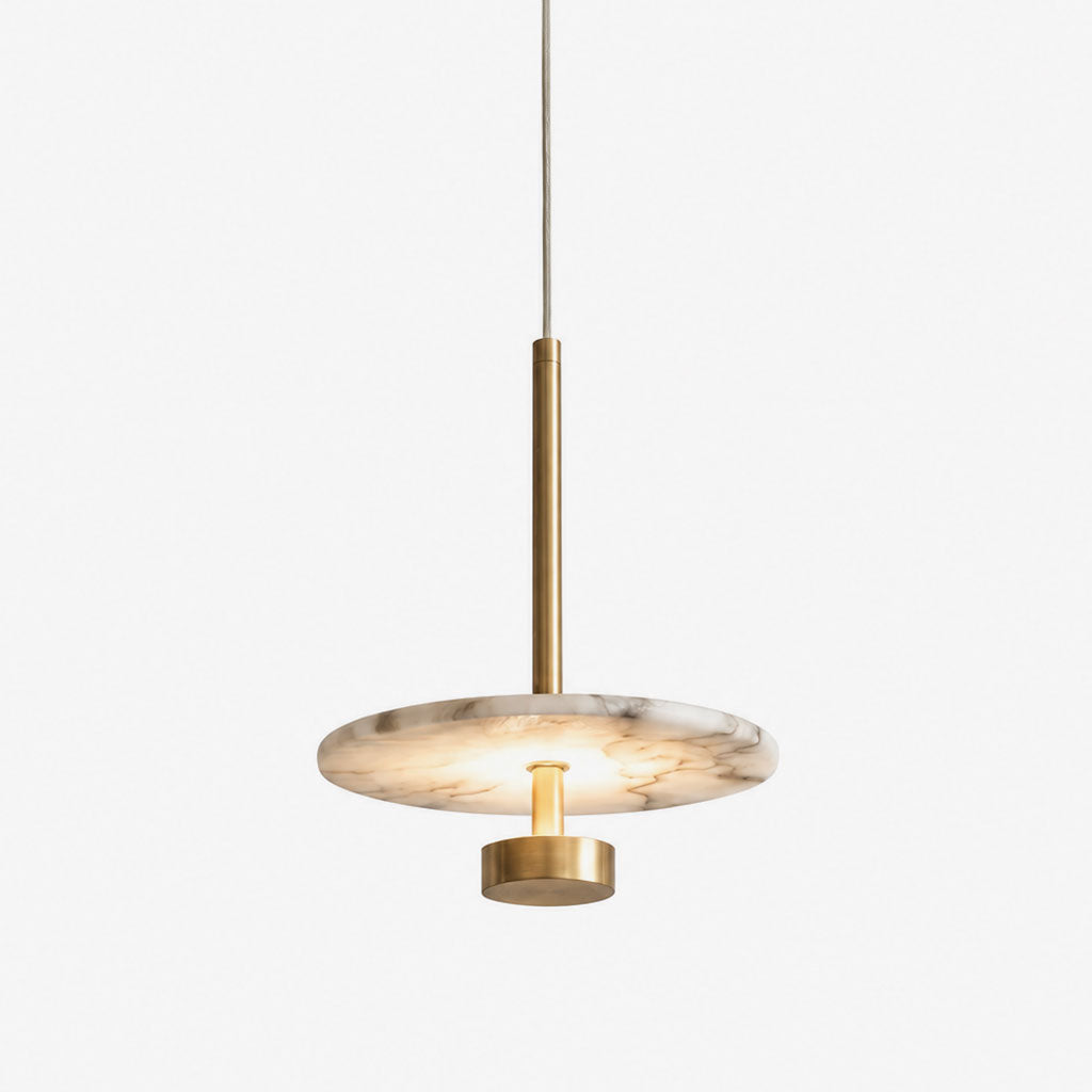 Jorrencombe Alabaster-Pendelleuchte
