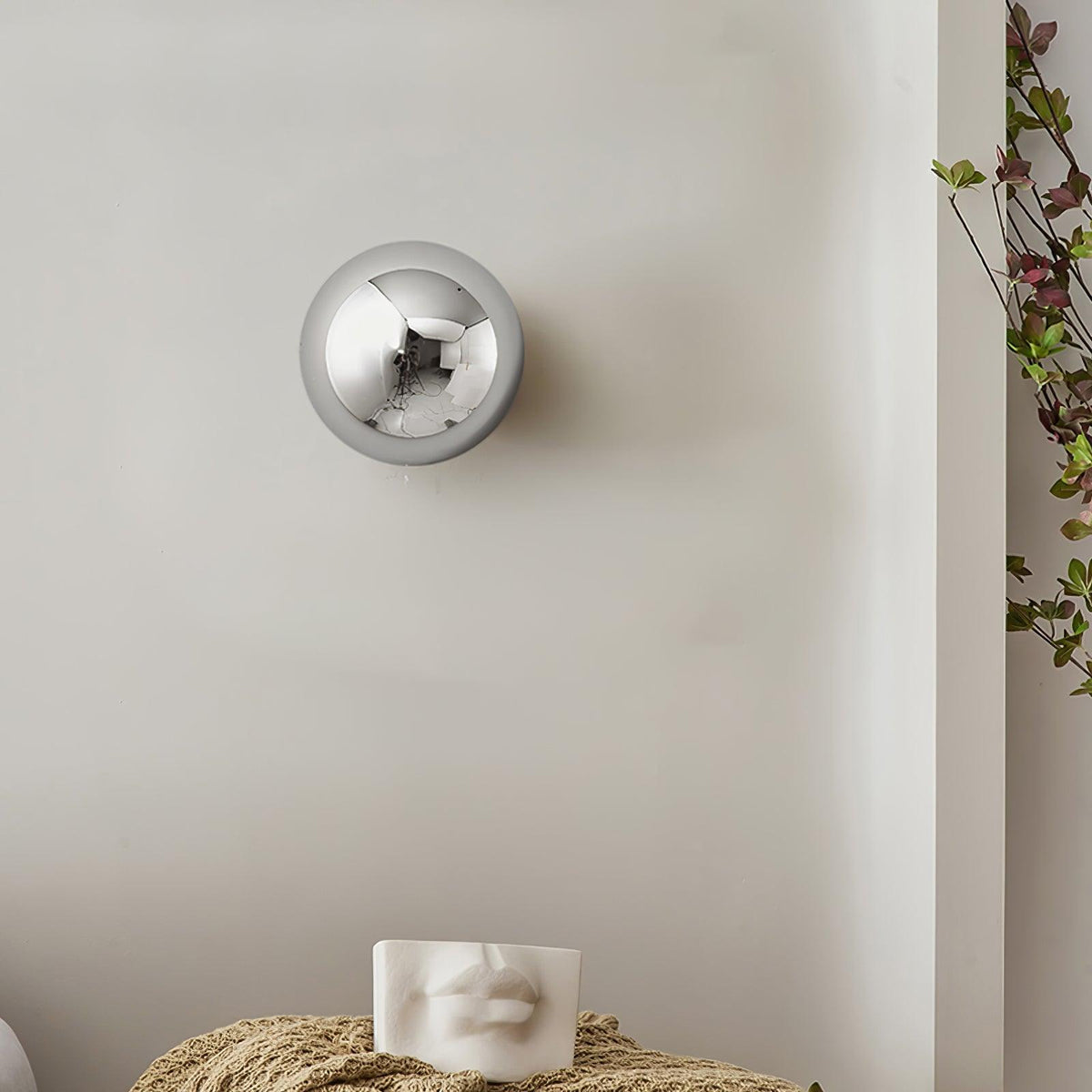 Virixy moderne minimalistische Wandleuchte mit Kugelschirm
