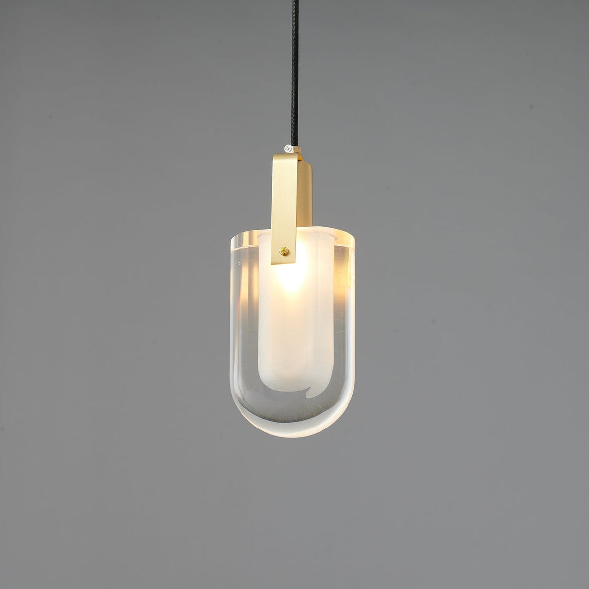 Luxinira Pendelleuchte Transparenter Schirm Kristall