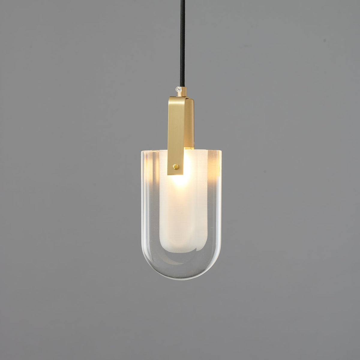 Luxinira Pendelleuchte Transparenter Schirm Kristall