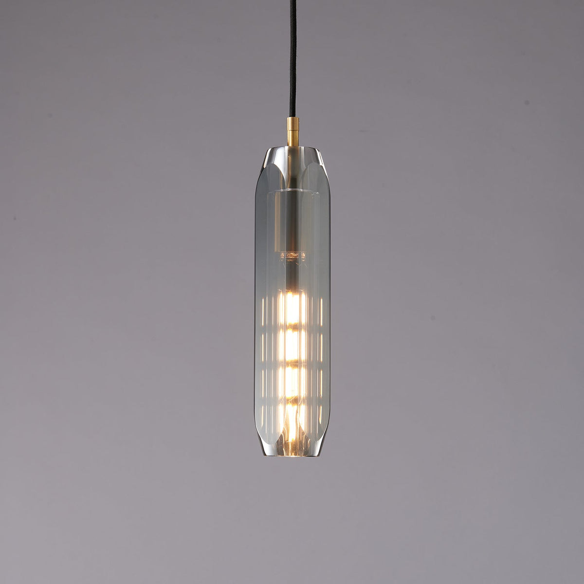 Luxinira Pendelleuchte Transparenter Schirm Kristall