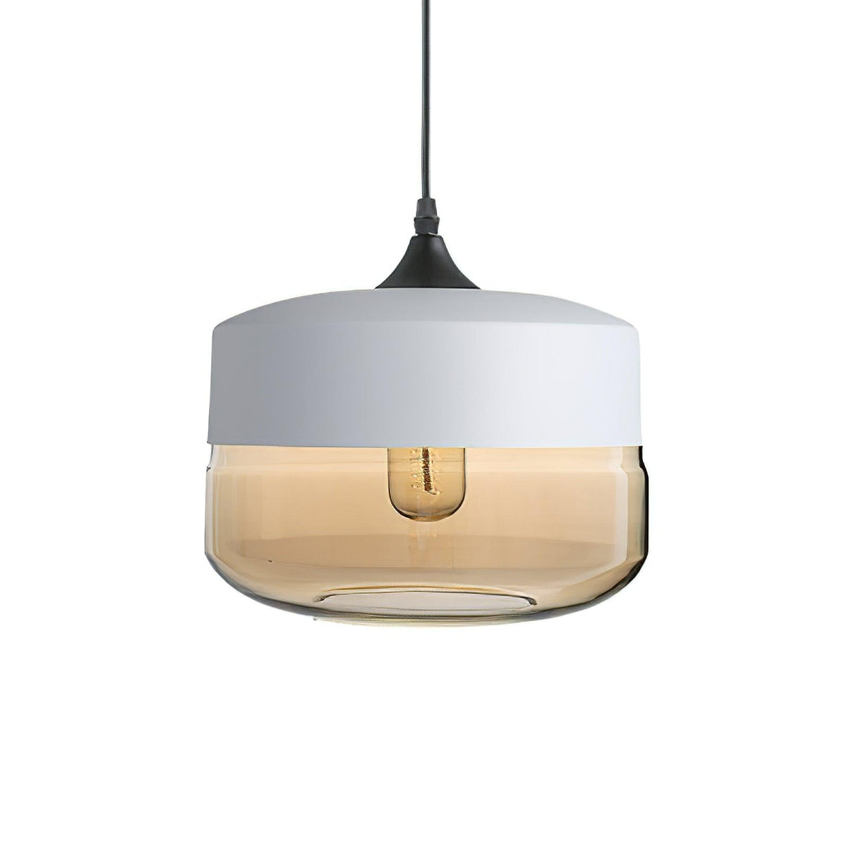 Eirinelle Industrielle Pendelleuchte aus Glas