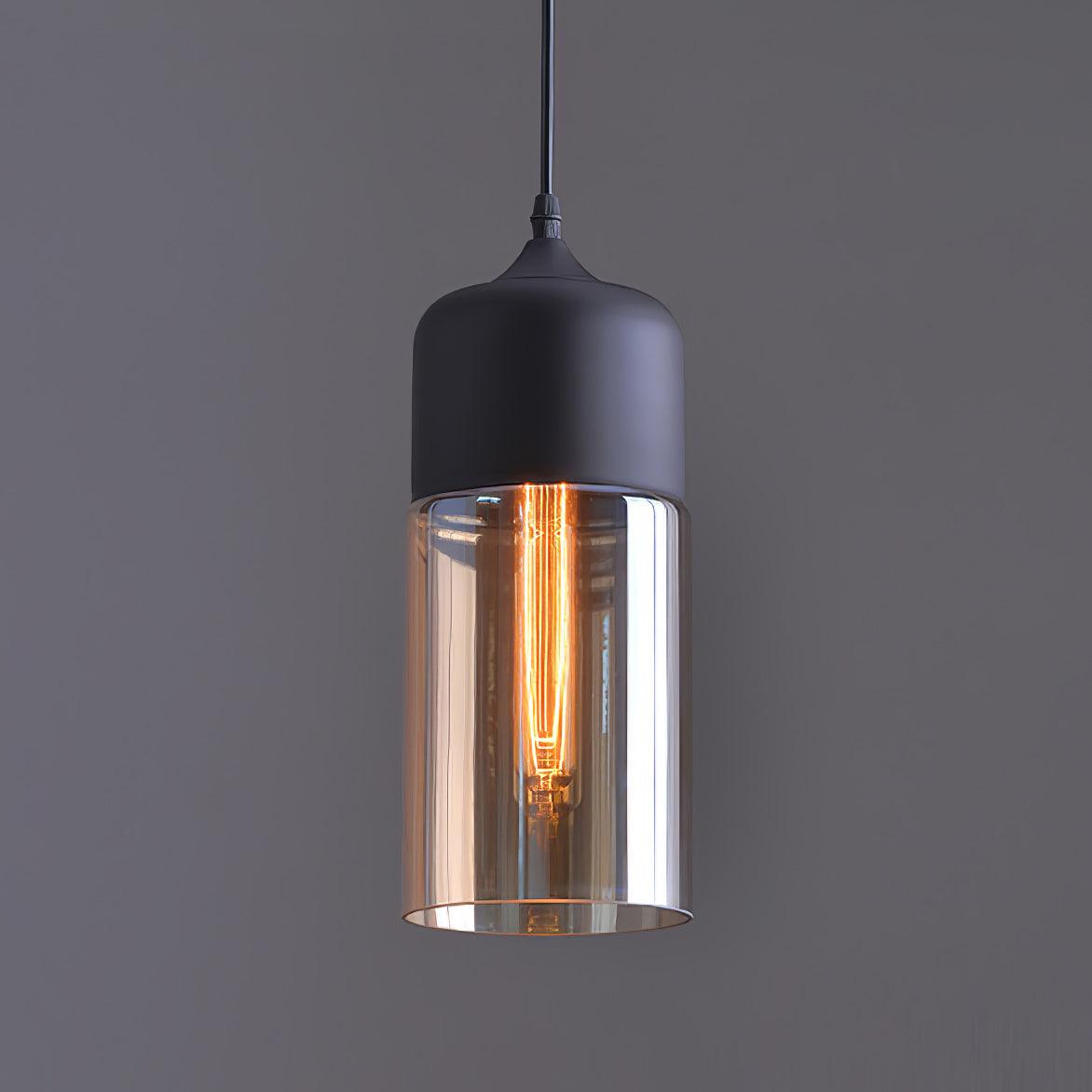Eirinelle Industrielle Pendelleuchte aus Glas