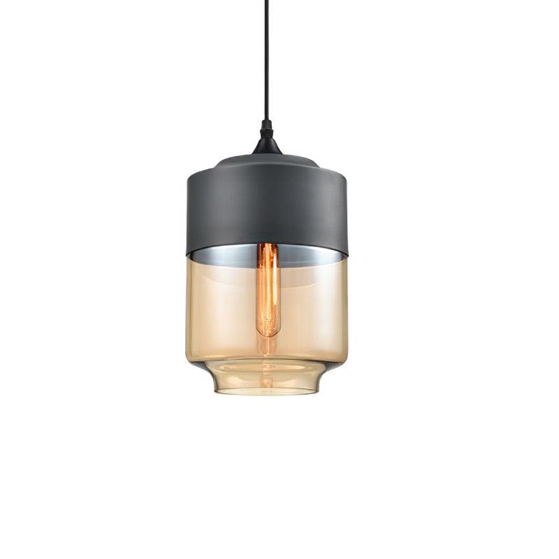 Eirinelle Industrielle Pendelleuchte aus Glas