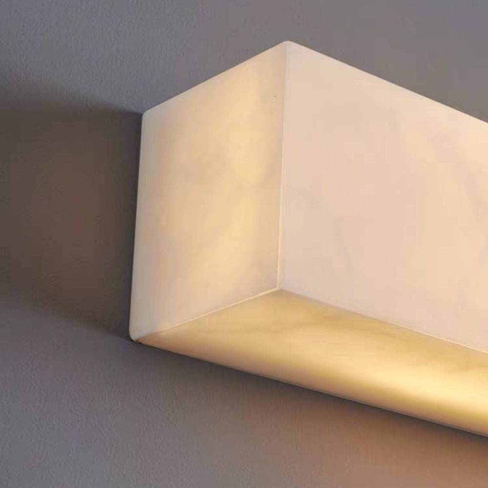 Arisha Modern Rechteckig LED Solar Außenwandleuchte Acryl Garten Flur
