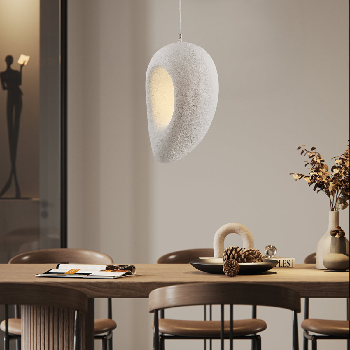 Uraeia Moderne minimalistische Wabi-Pendelleuchte