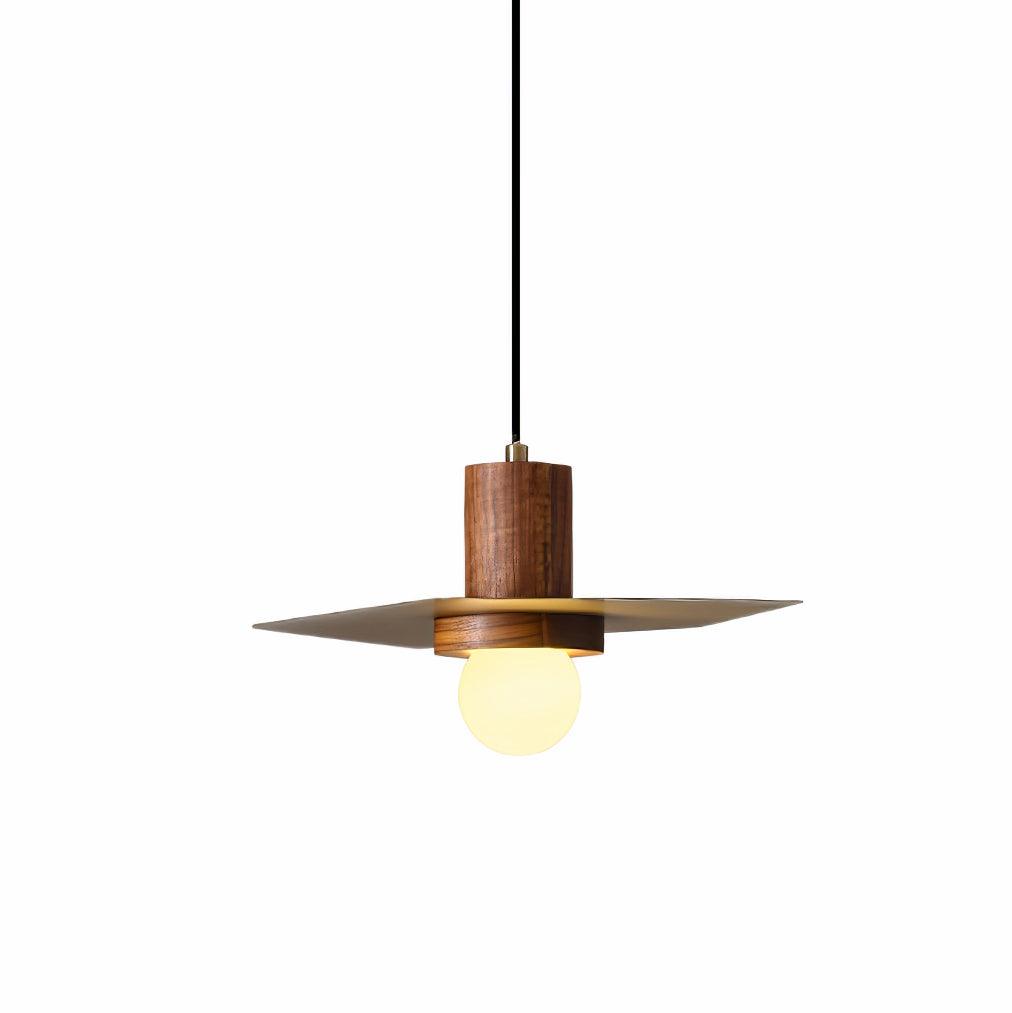 Elvoreria Premium skandinavische Kunst-Holz-Pendelleuchte