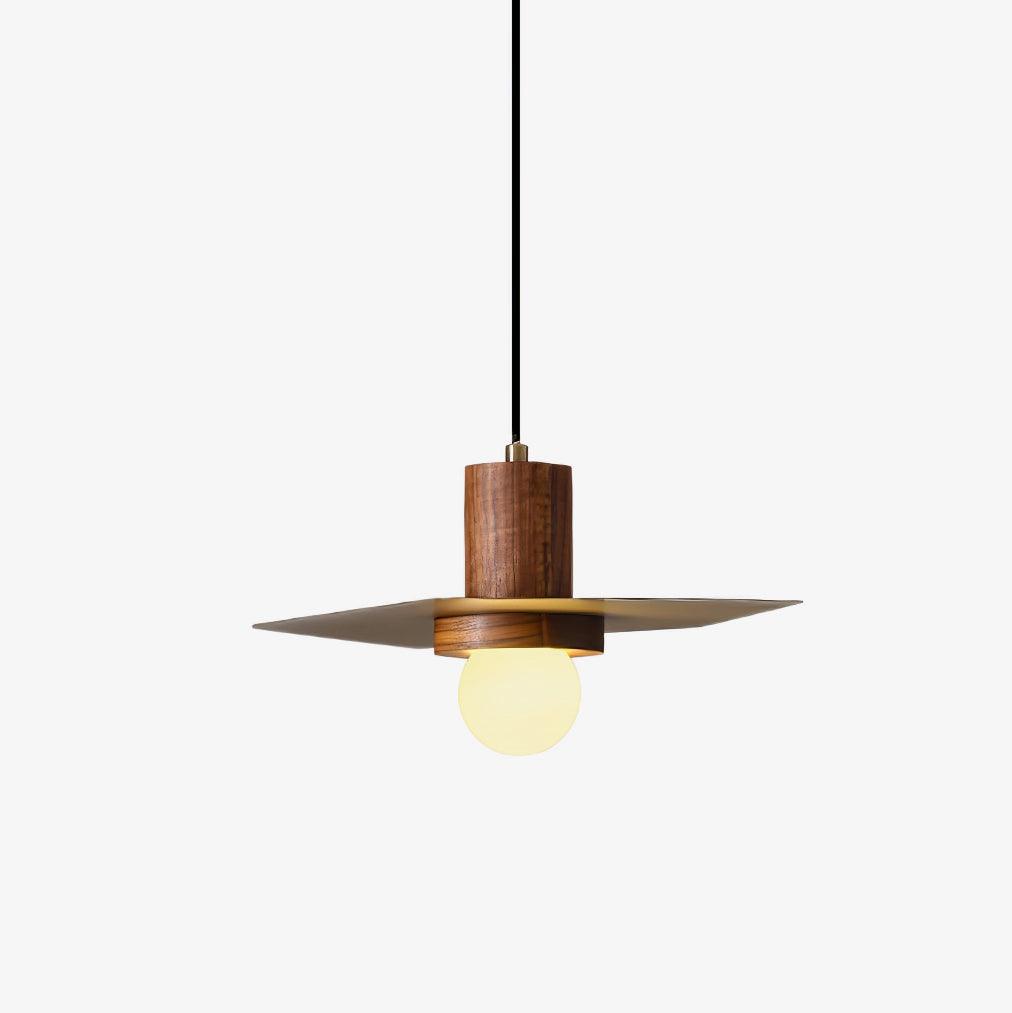 Elvoreria Premium skandinavische Kunst-Holz-Pendelleuchte