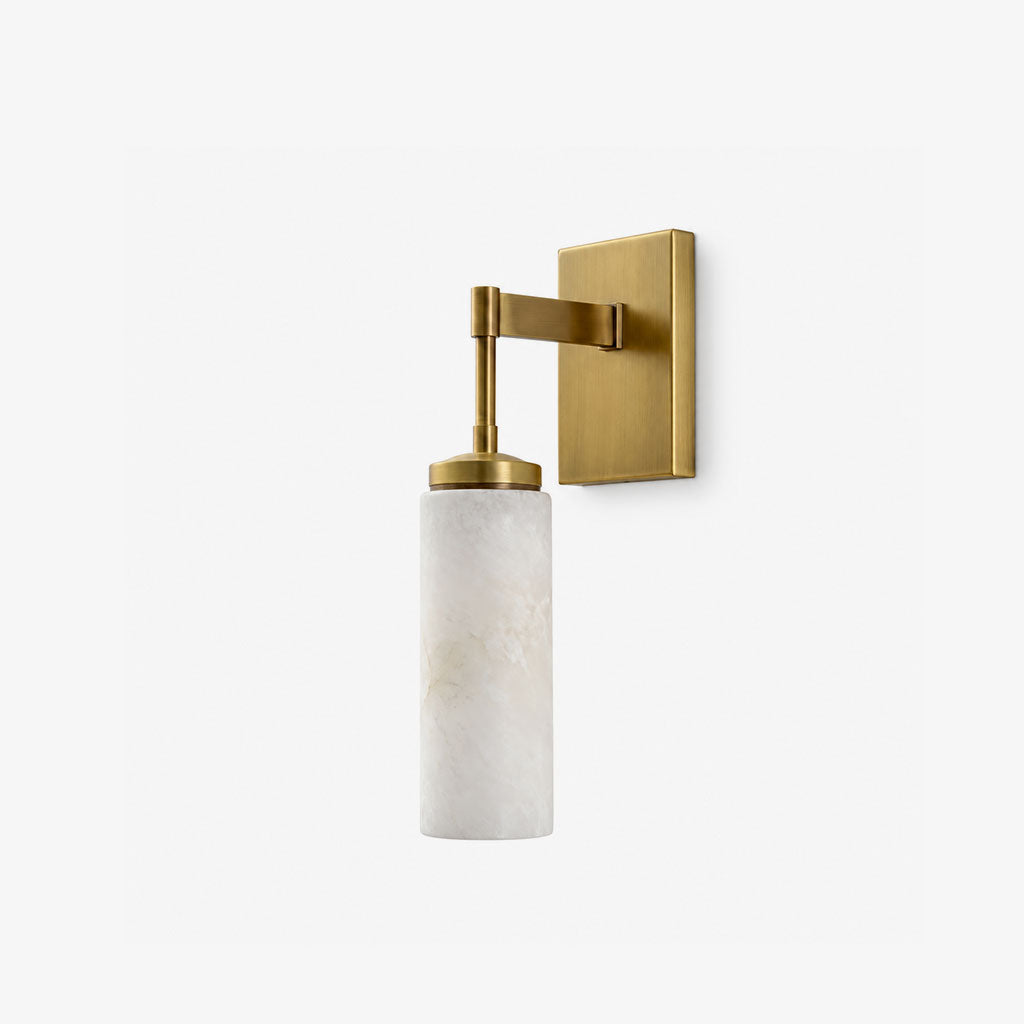 Mardenstone Alabaster-Wandleuchte