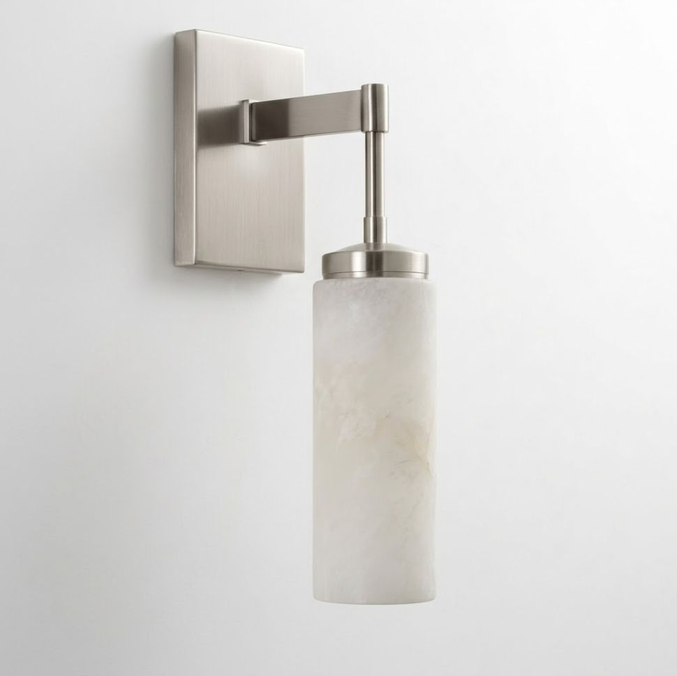 Mardenstone Alabaster-Wandleuchte