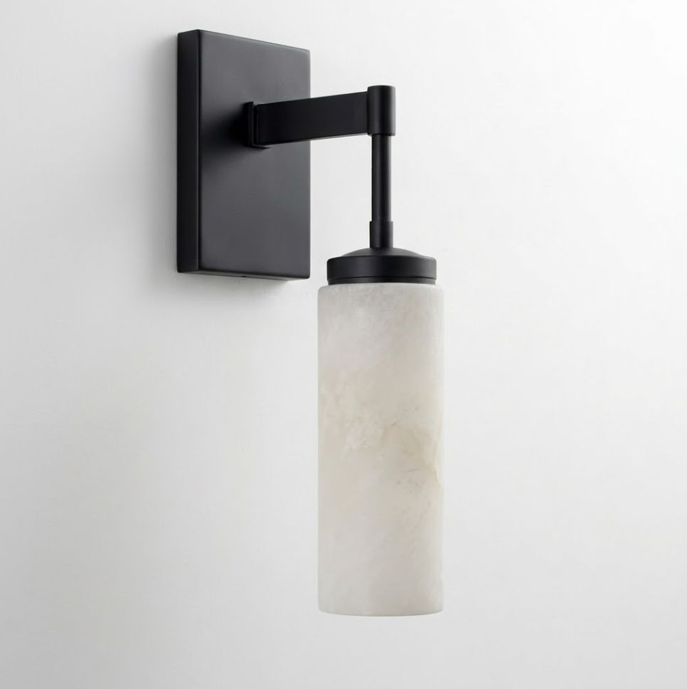 Mardenstone Alabaster-Wandleuchte