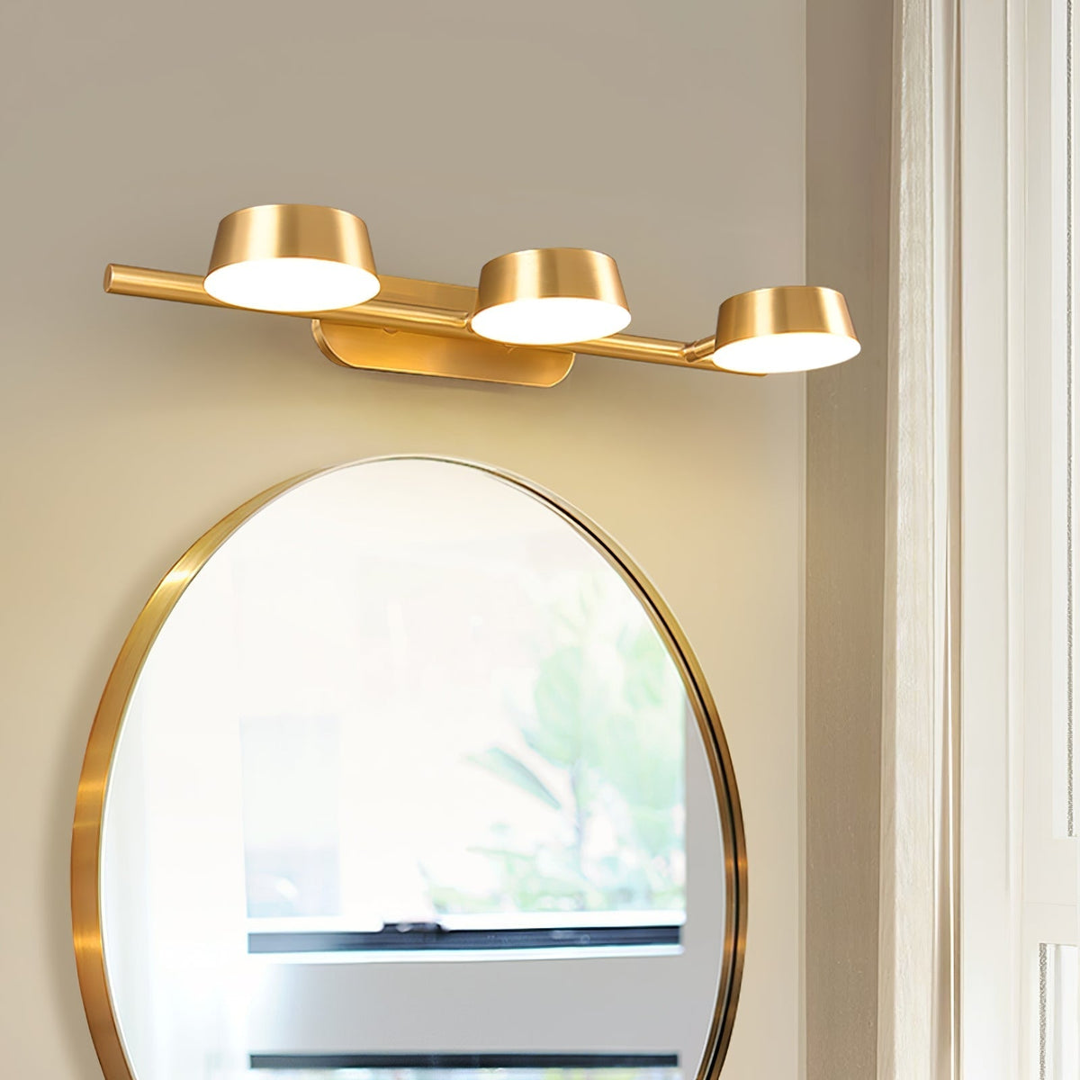 Xara Premium Elegance Vanity Messing Wandleuchte