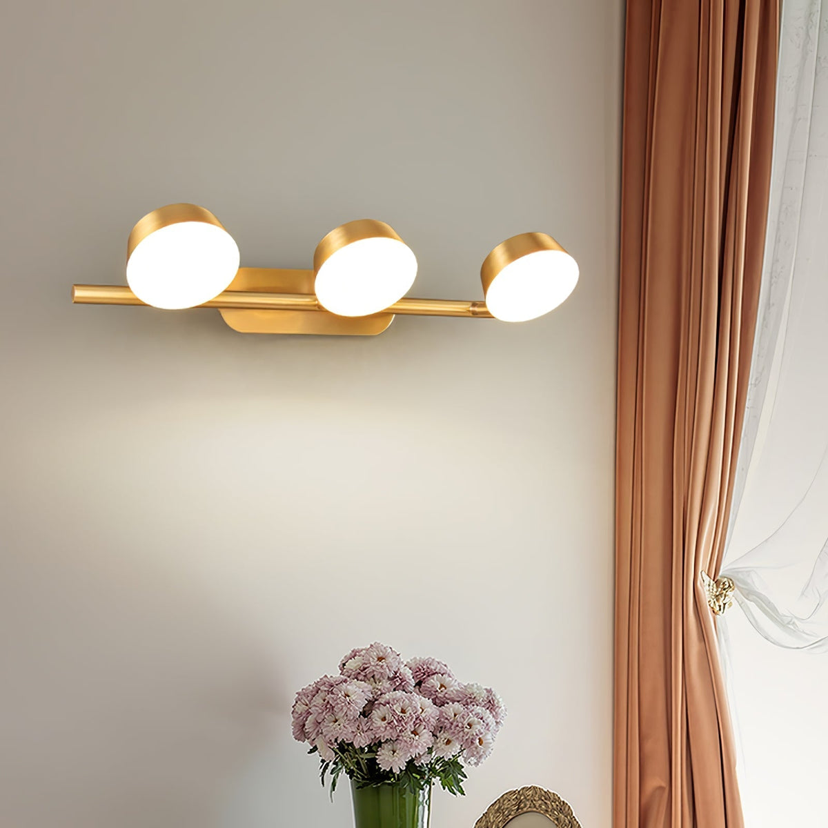 Xara Premium Elegance Vanity Messing Wandleuchte