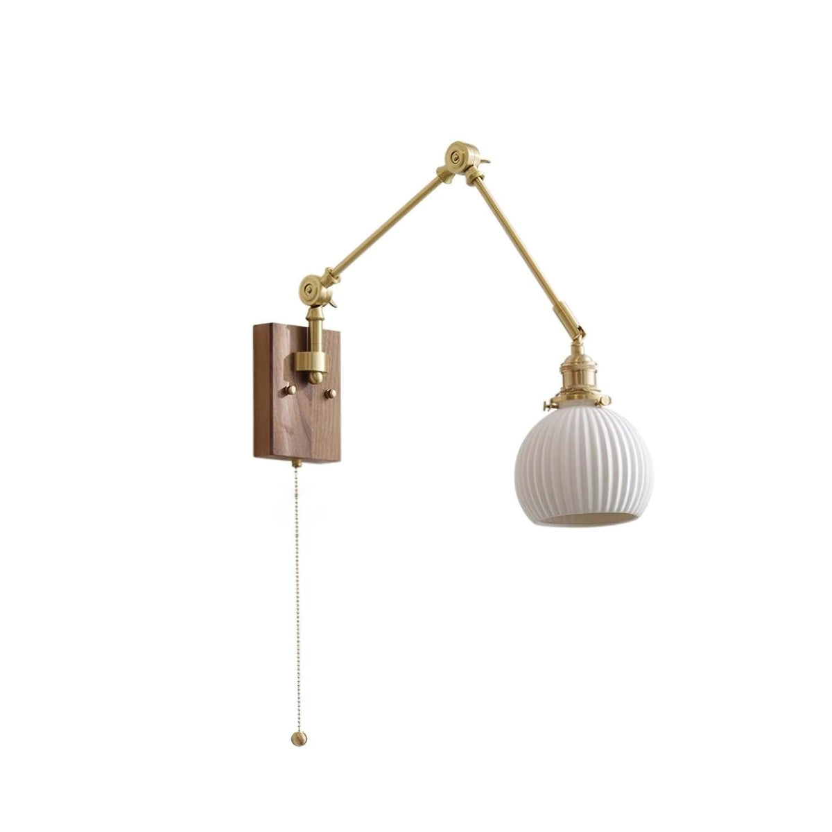 Vetra Vintage einstellbare Wandleuchte mit Schwenkarm