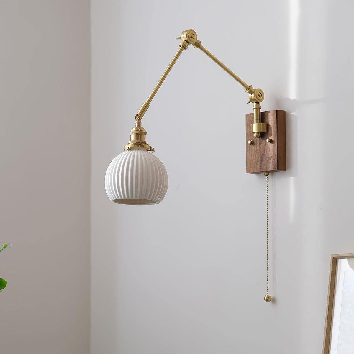 Vetra Vintage einstellbare Wandleuchte mit Schwenkarm