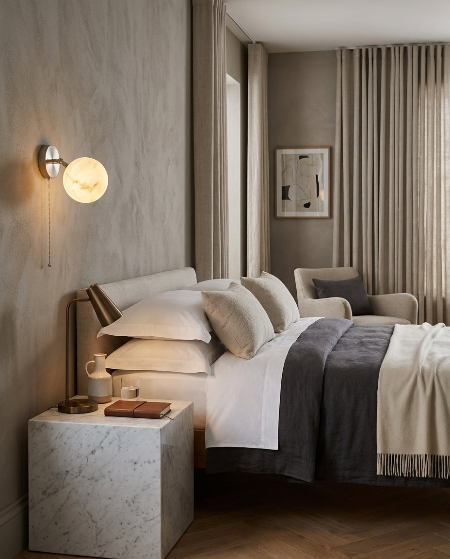 Grafthill Alabaster-Wandleuchte