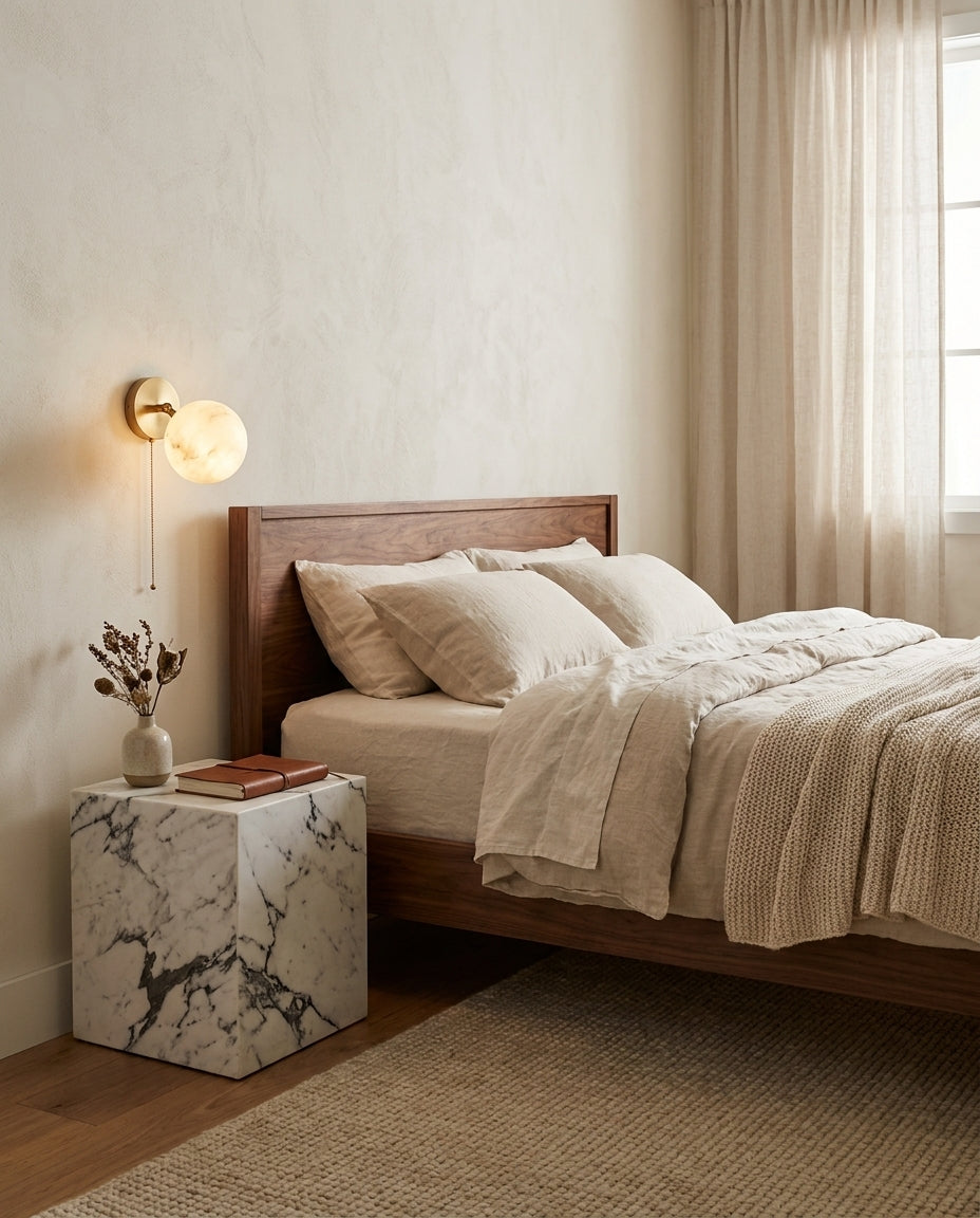 Grafthill Alabaster-Wandleuchte