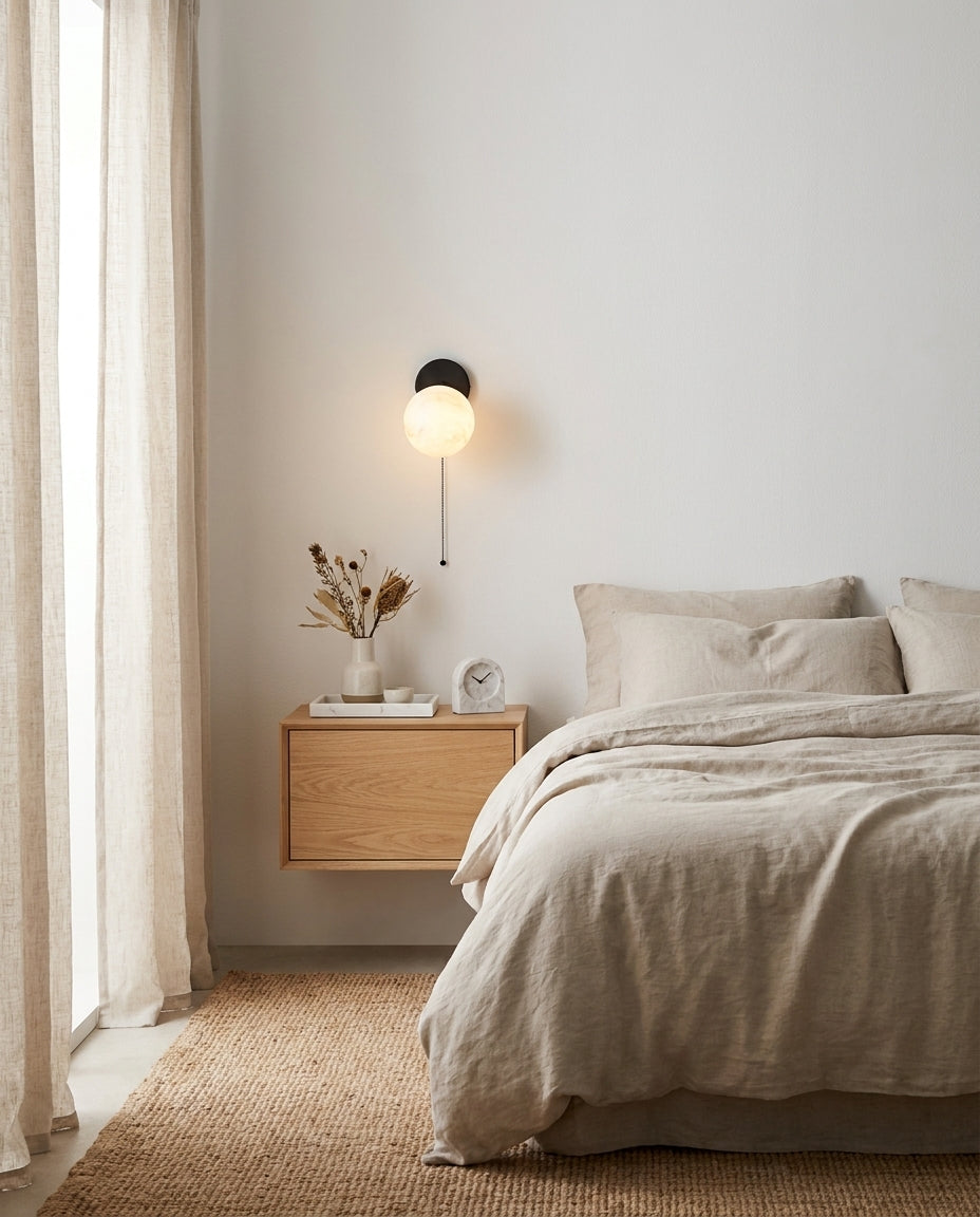 Grafthill Alabaster-Wandleuchte