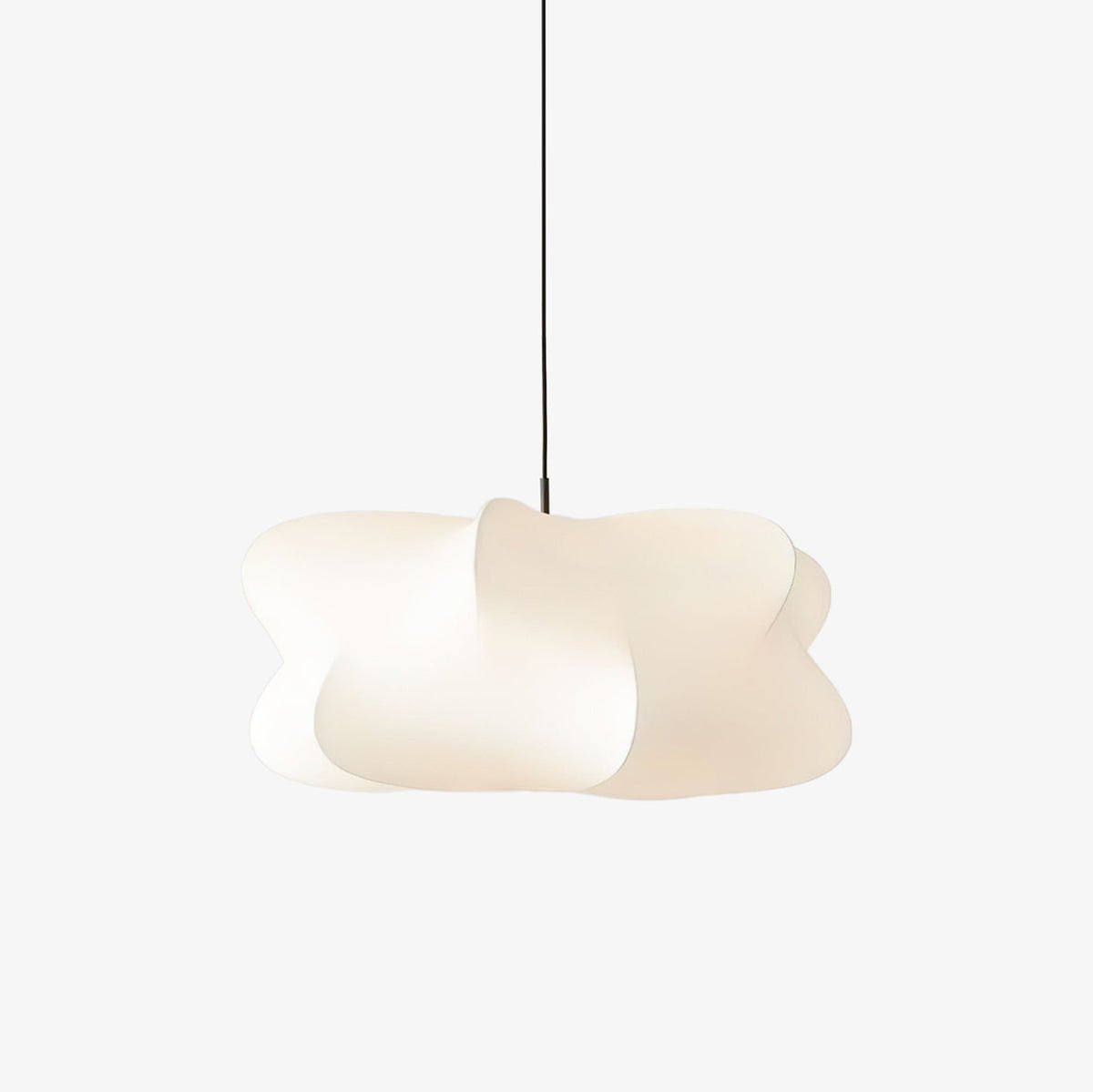 Luxe Seide zeitgenössische Pendelleuchte