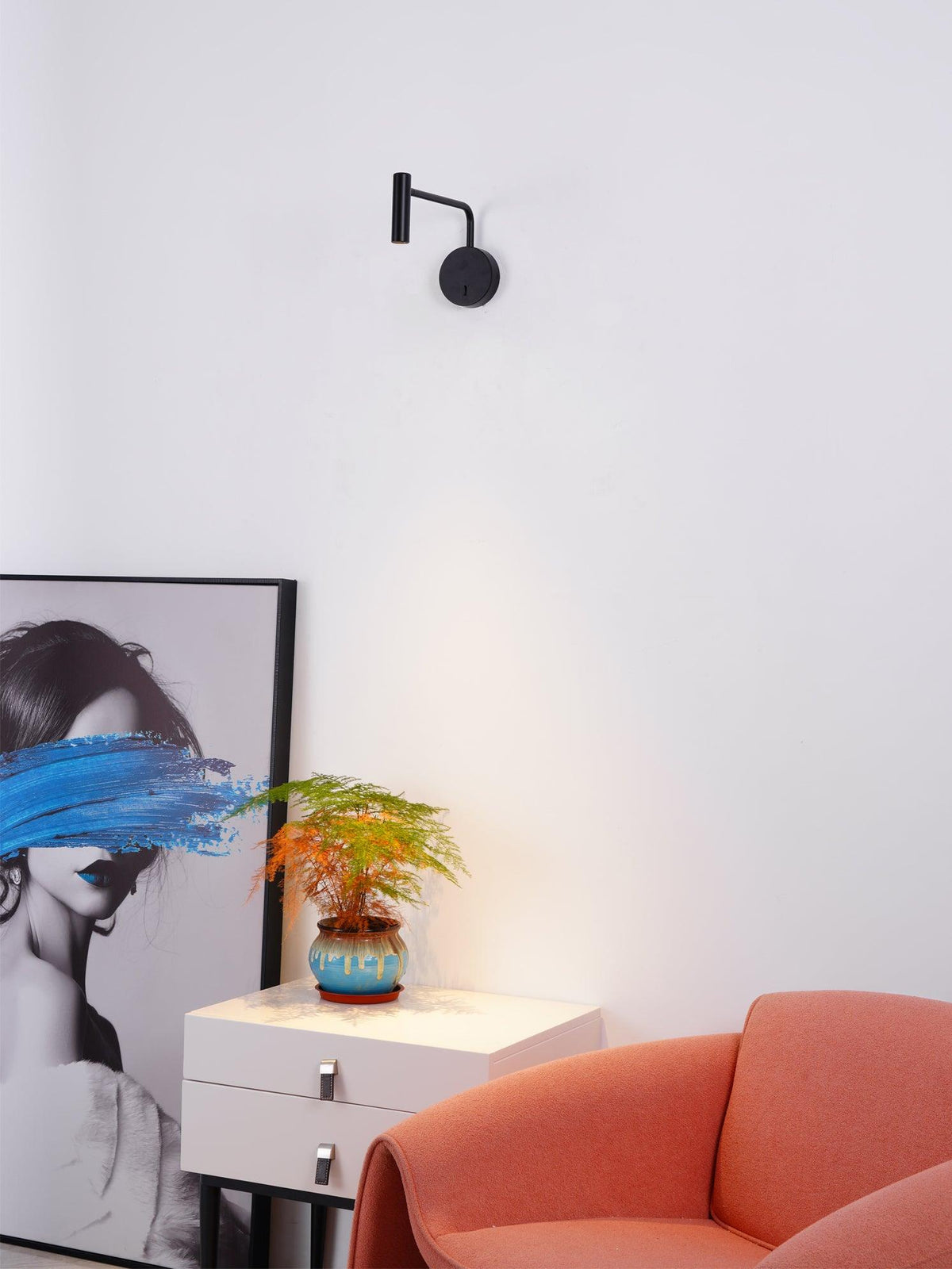 Kiroxen Minimalistische LED-Wandleuchte mit Scheiben