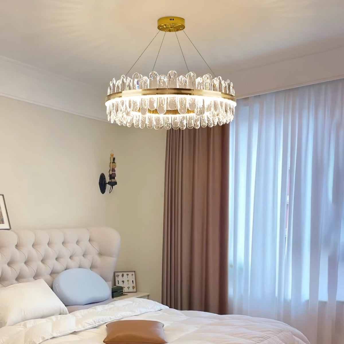 Xoriel Kronleuchter im postmodernen Luxus-Stil aus Kristall
