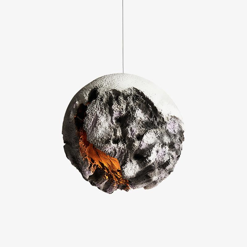 Ilphaara Irregular Planet Kunststoff-Pendelleuchte
