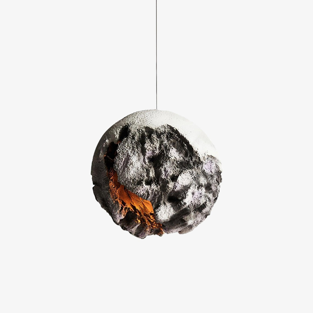 Ilphaara Irregular Planet Kunststoff-Pendelleuchte