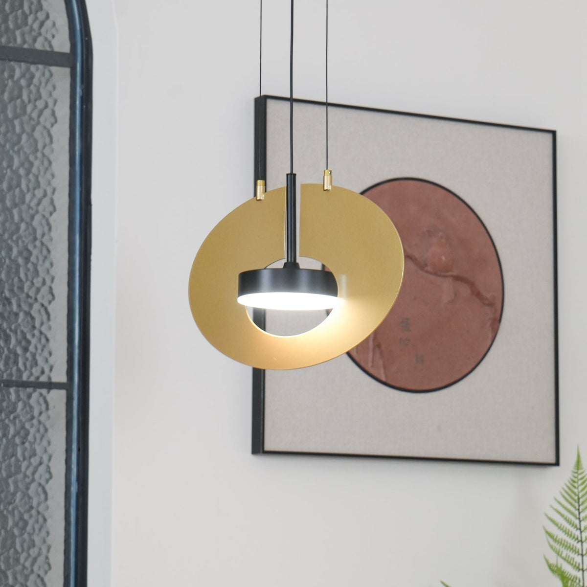 Sirixy Pendelleuchte Oval Ring Geometrisch