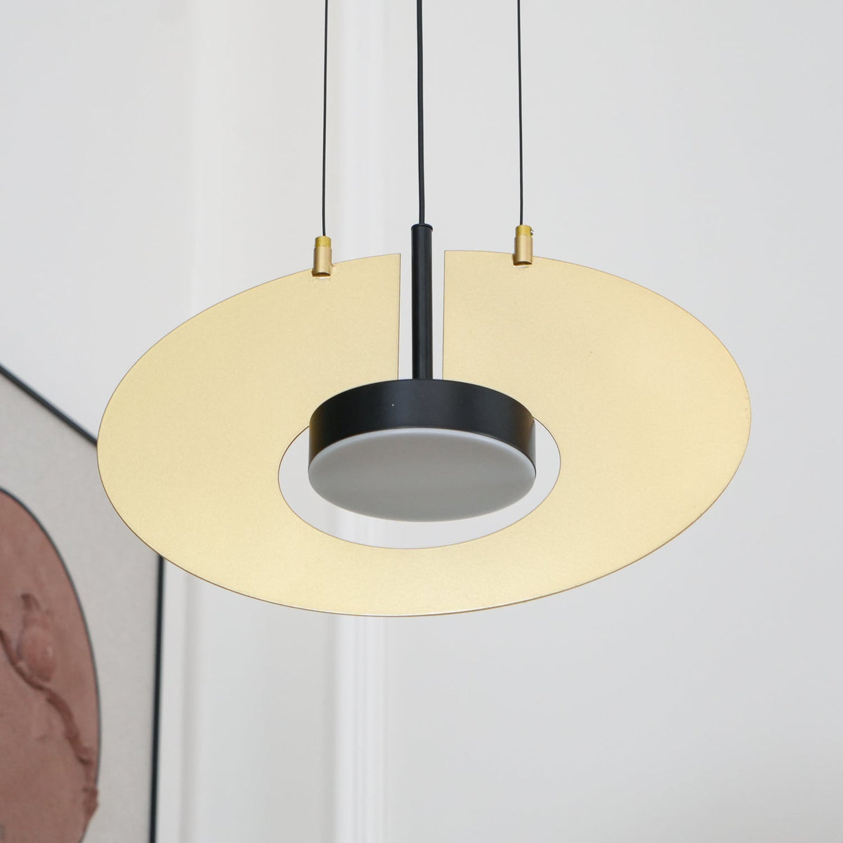 Sirixy Pendelleuchte Oval Ring Geometrisch