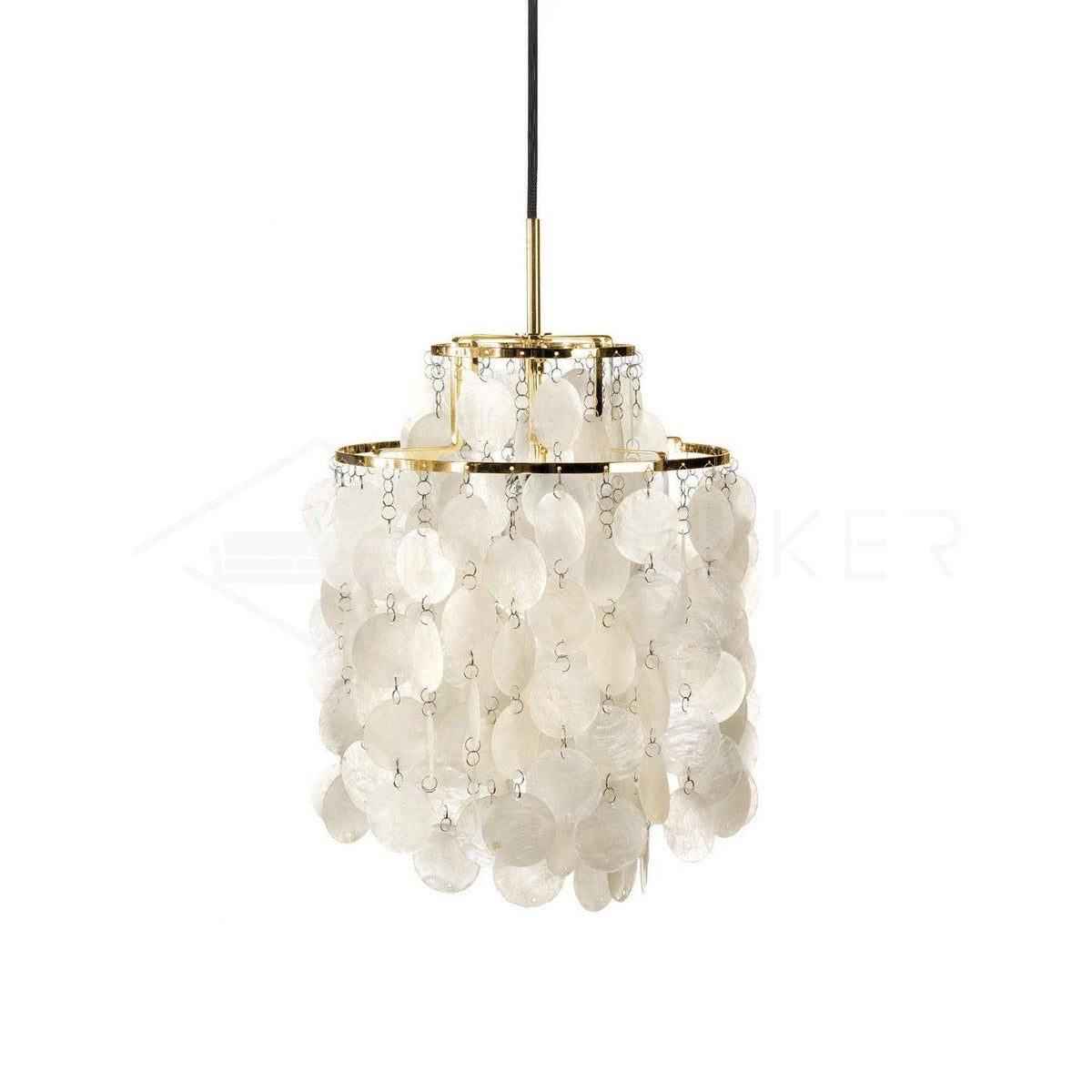 Rivena Pendelleuchte Rund Schalenring