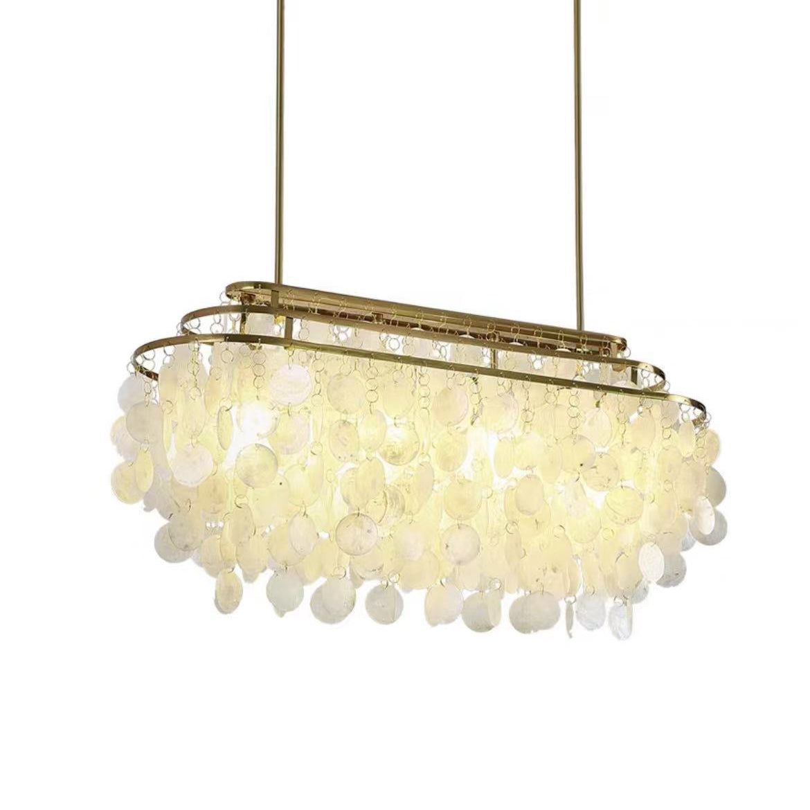Rivena Pendelleuchte Rund Schalenring