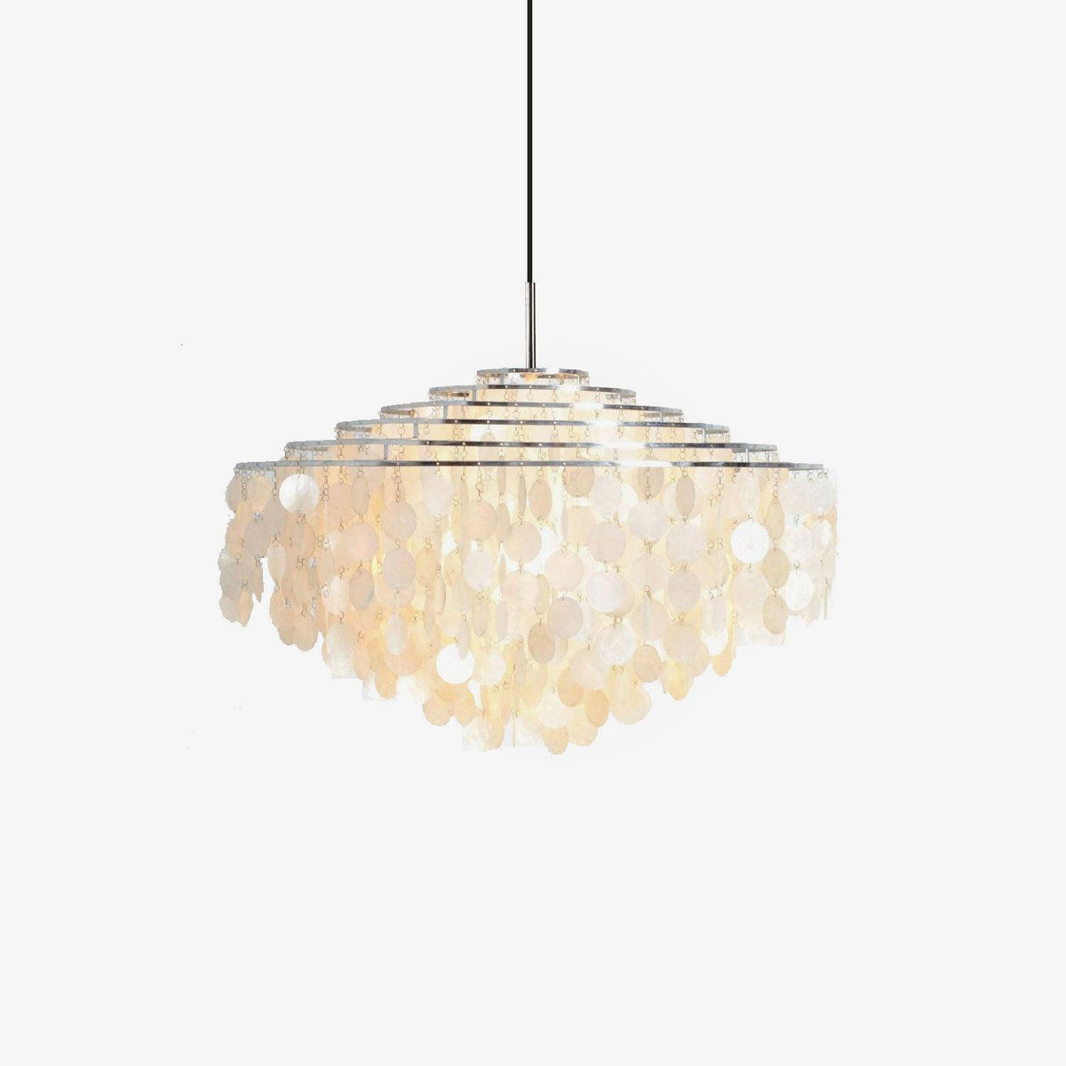 Rivena Pendelleuchte Rund Schalenring