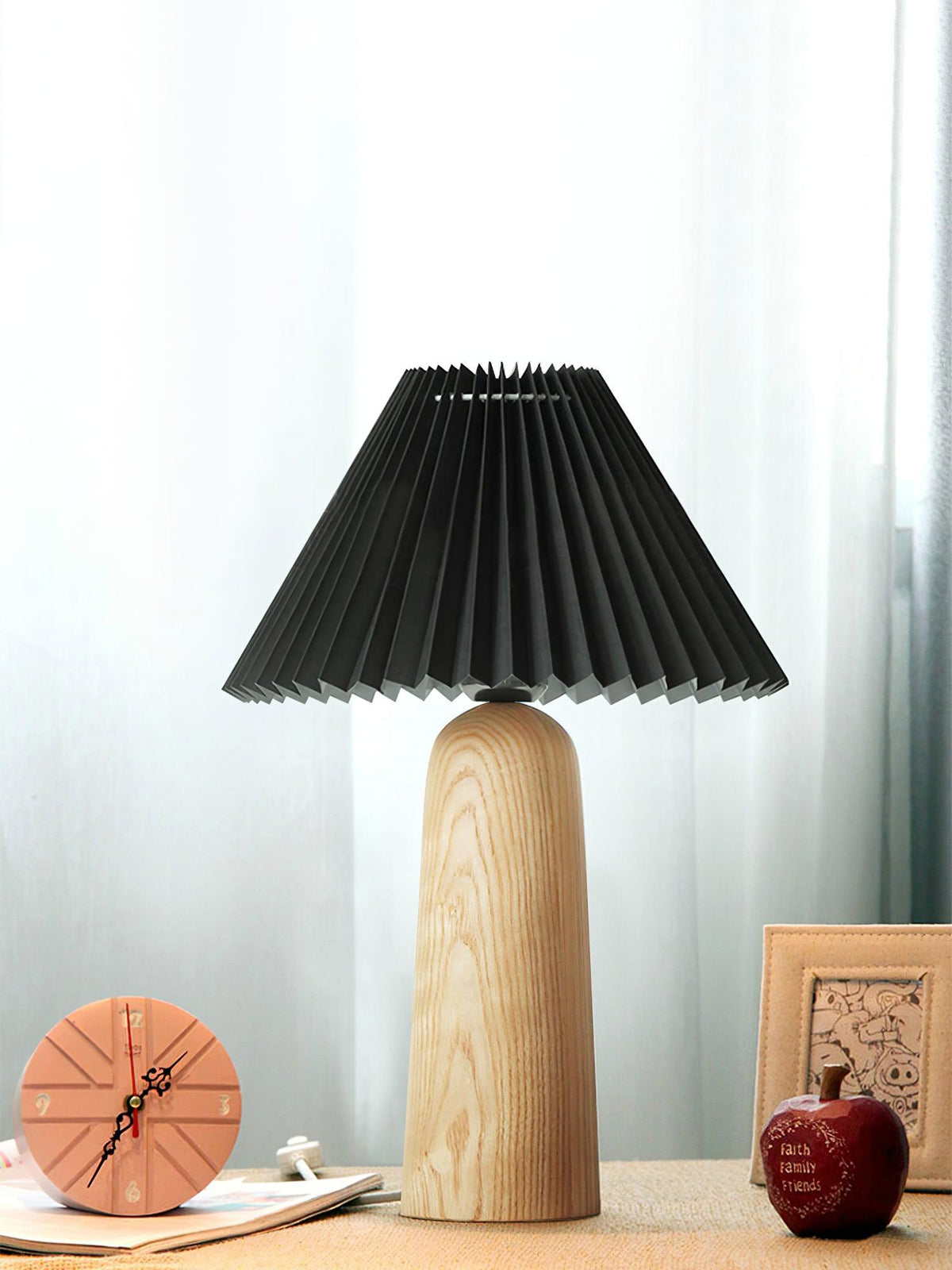 Sylineria Minimalistische Tischleuchte aus Holz