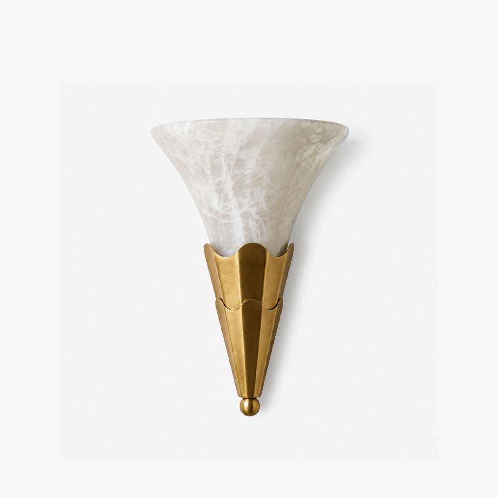 Lintonwick Alabaster Wandleuchte
