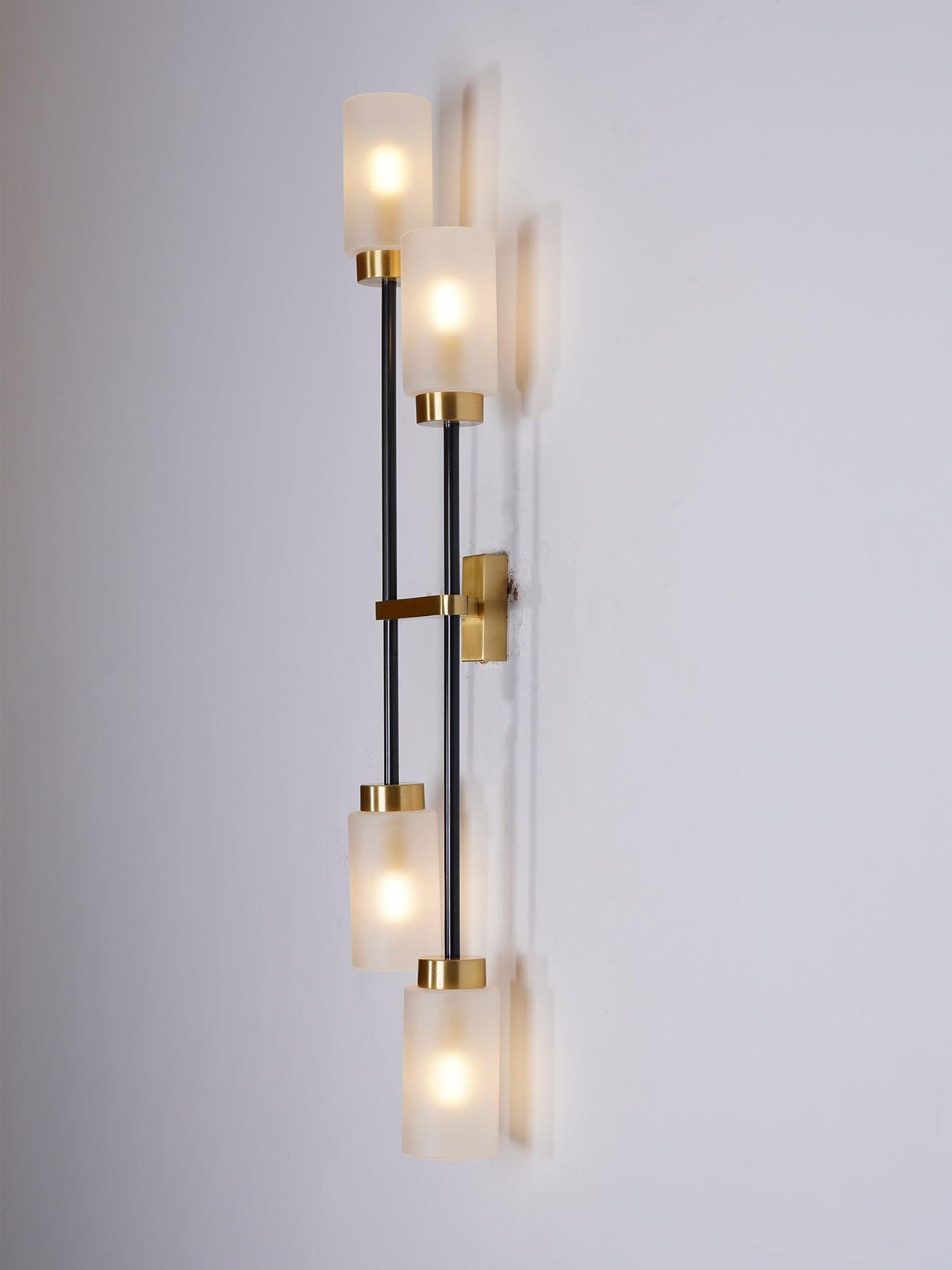 Tekas Wandleuchte Zylinder Glas Linear