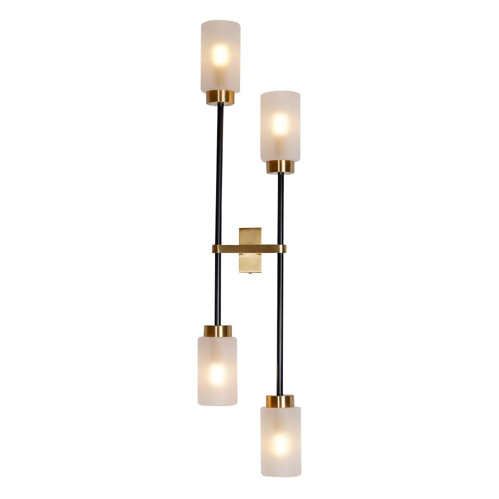 Tekas Wandleuchte Zylinder Glas Linear