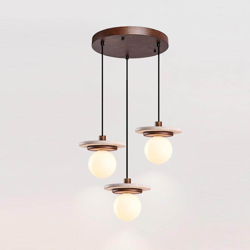 Farren Travertine Pendelleuchte