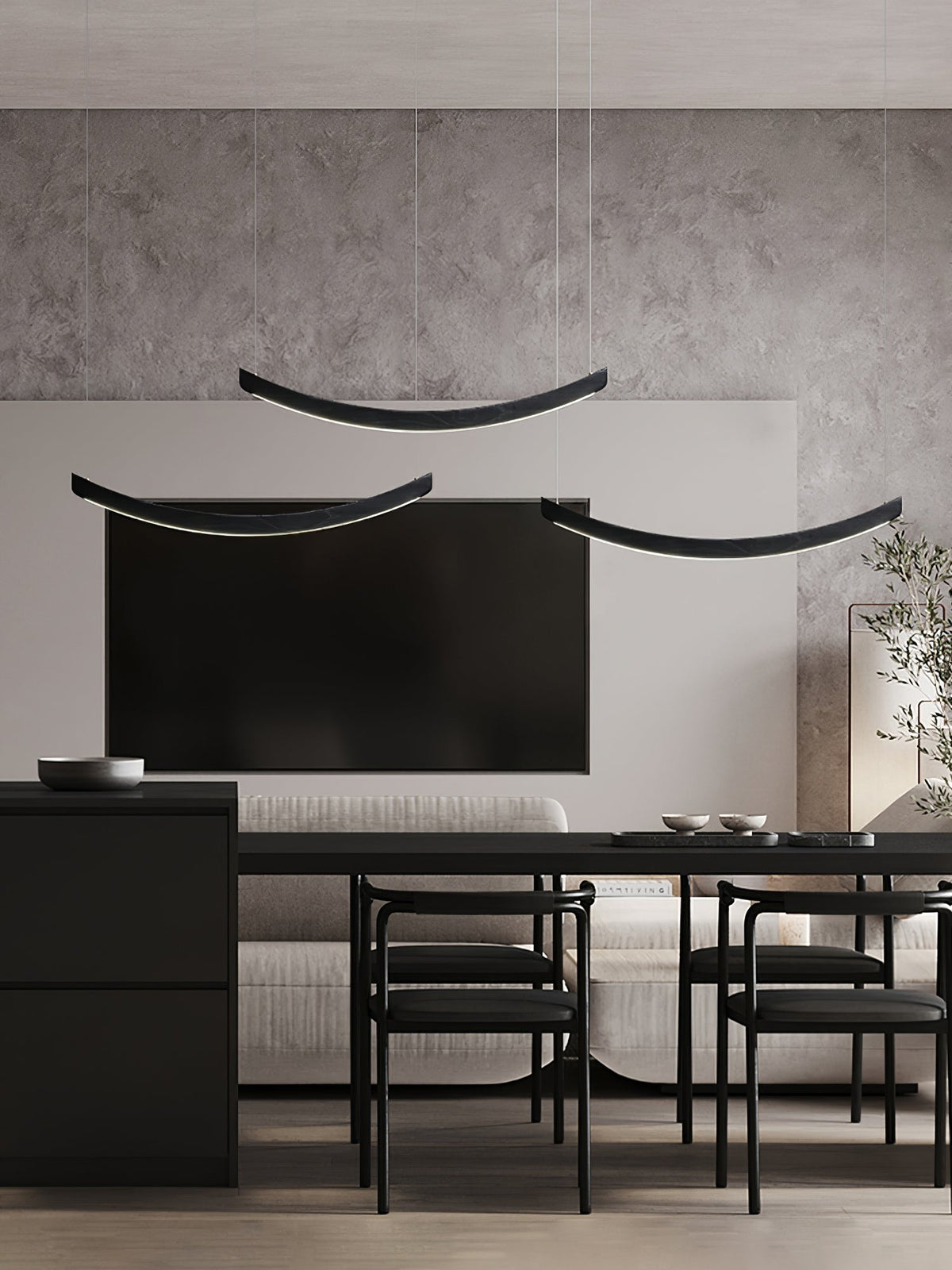 Sororelle Crescent Pendelleuchte
