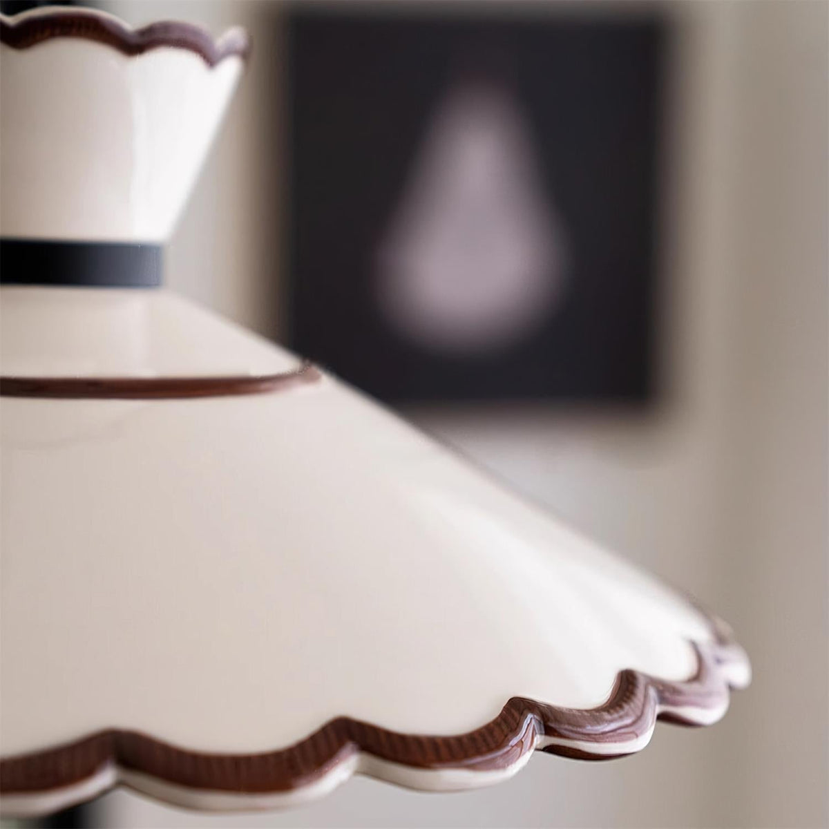 Grace Retro Keramik Pendelleuchte